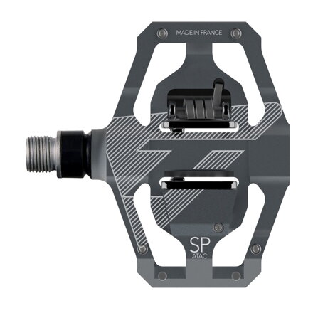 TIME Enduro pedals TIME Speciale 12 including ATAC cases, dark gray (TIME part number T2GV006)