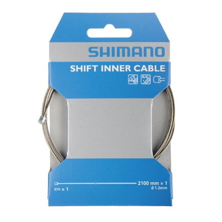 SHIMANO Shift cable stainless steel, MTB/ROAD
