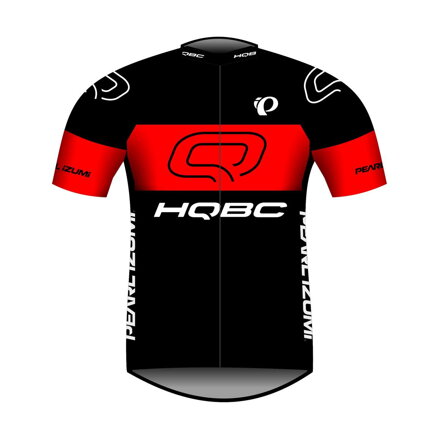 HQBC Jersey QPI TEAM 2021 short sleeve black/red