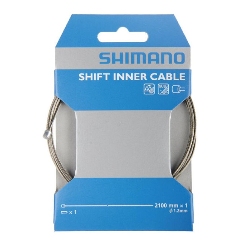 Shimano Shift cable 1.2x2100mm stainless steel